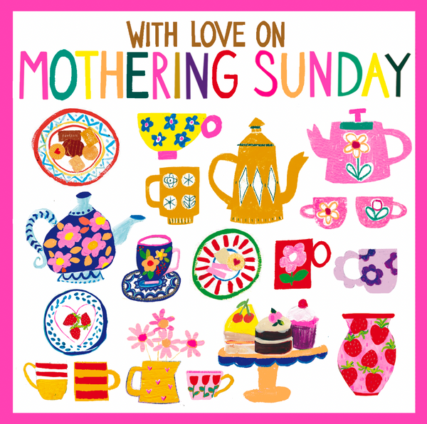MOTHERING SUNDAY TEA PARTY ICONS