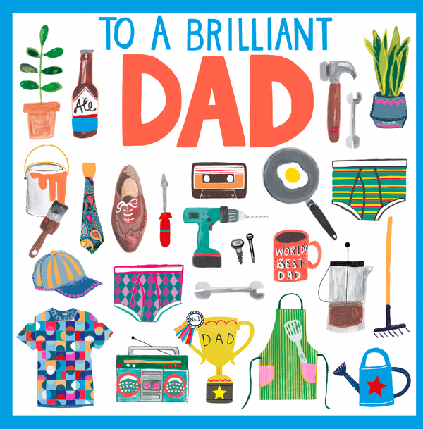 TO A BRILLIANT DAD ICONS