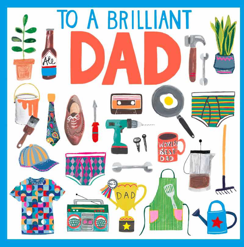 TO A BRILLIANT DAD ICONS