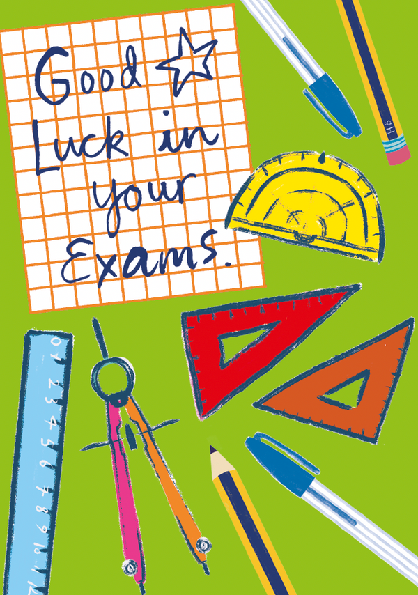 EXAMS GOOD LUCK ACADEMICS