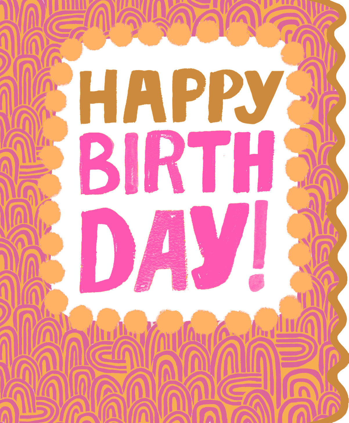 HAPPY BIRTHDAY RAINBOWS