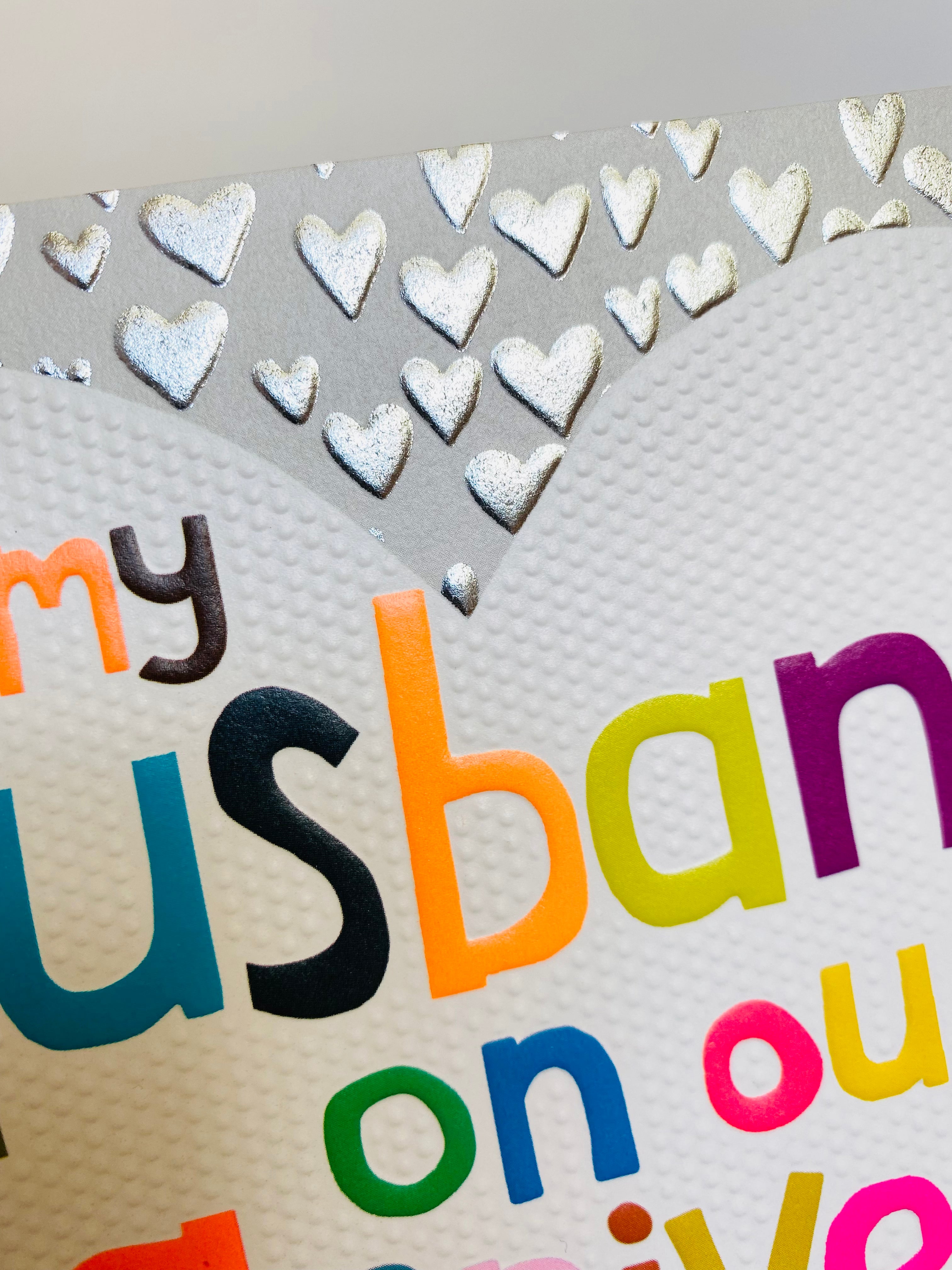 Husband Happy Anniversary – Paper Salad