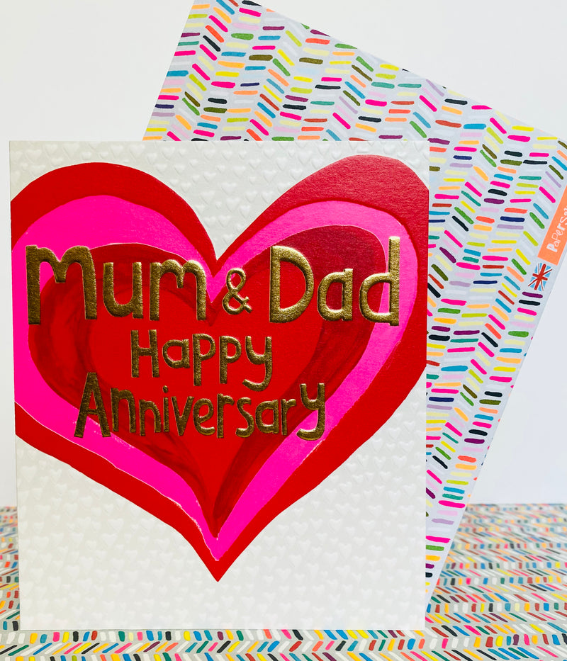 Mum and Dad anniversary