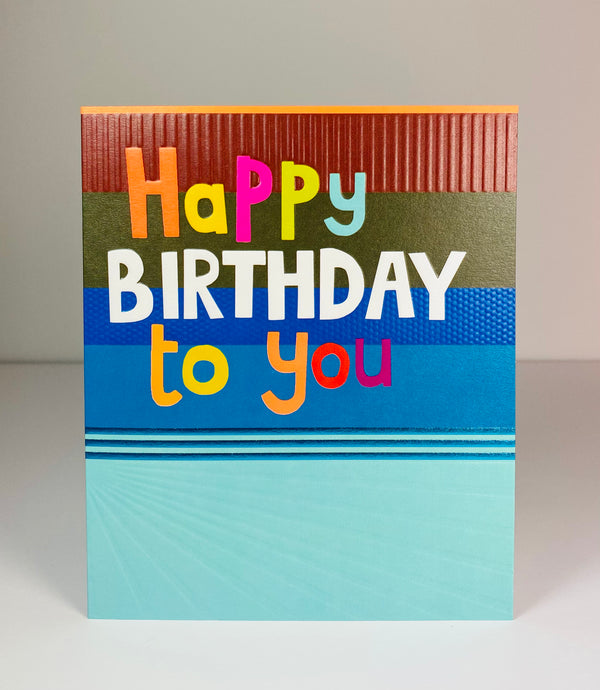 Happy Birthday to you