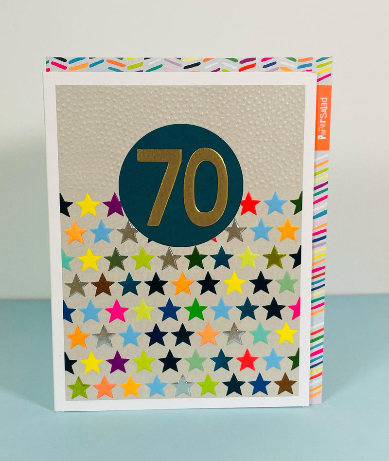 Male 70th Birthday