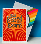 You passed your exams