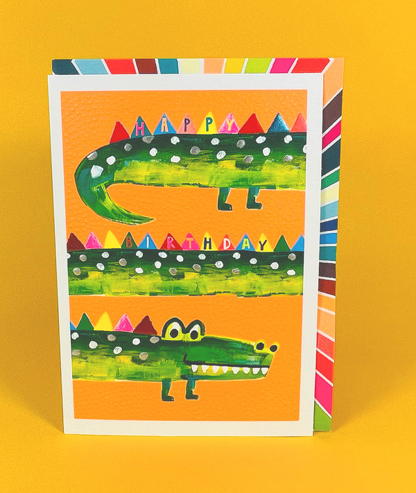 Birthday Crocodile