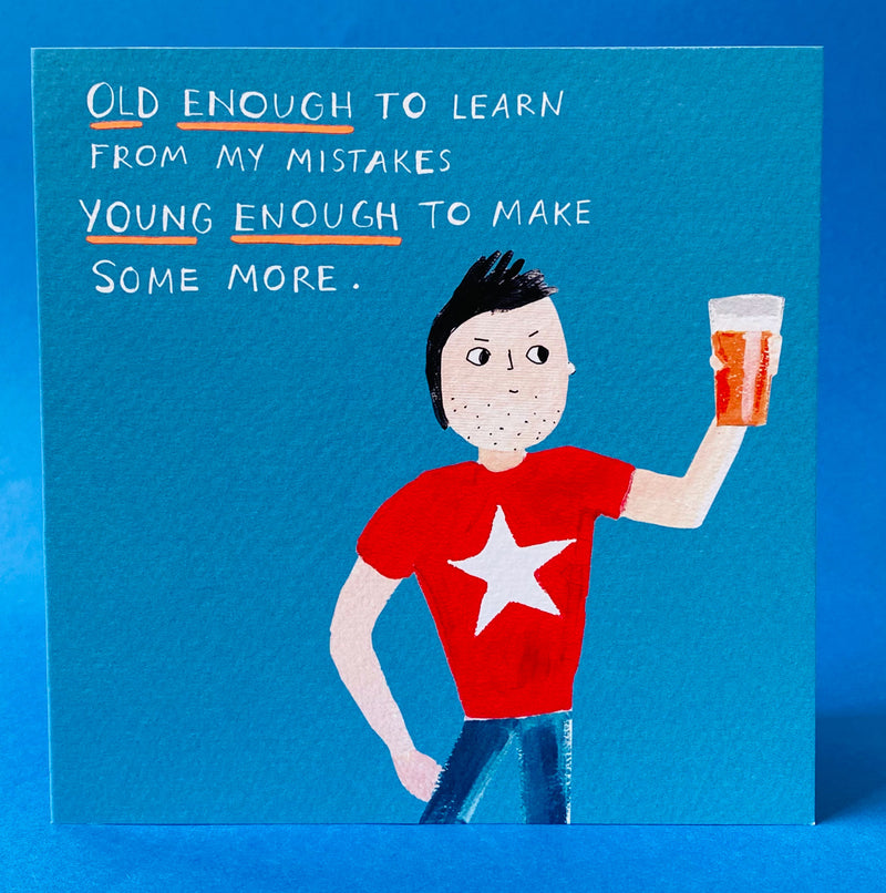 Mines a pint Mistakes Birthday