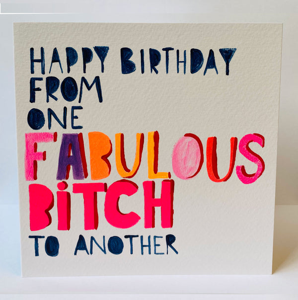 Mish Mash Fabulous Bitch Birthday