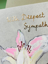 Deepest sympathy