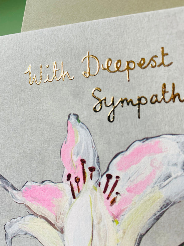 Deepest sympathy