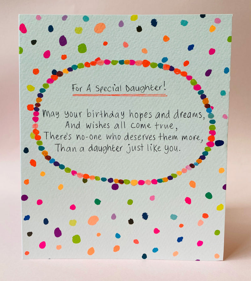 Senti Special Daughter Birthday