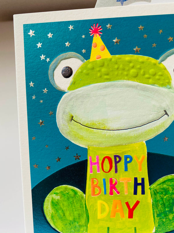 Frog Happy Birthday