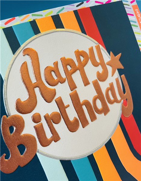 Happy Birthday Stripes