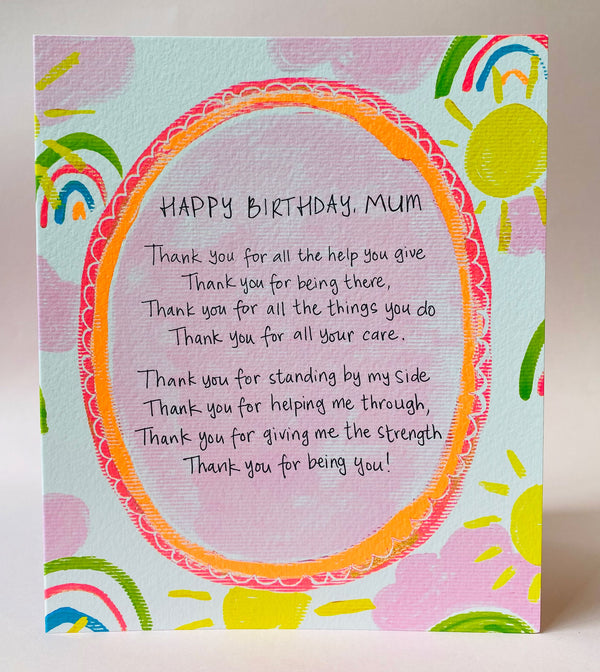 Senti Happy Birthday Mum