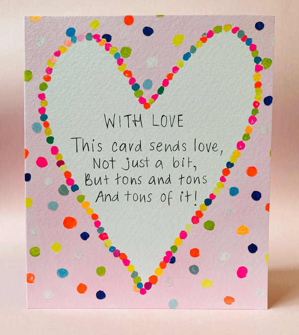 Senti This Card Sends Love